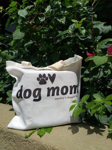 Dog Mom Tote Bag